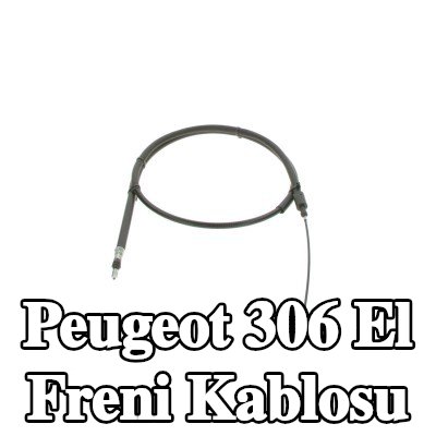 BOSCH El freni kablosu 1614mm — Peugeot 306