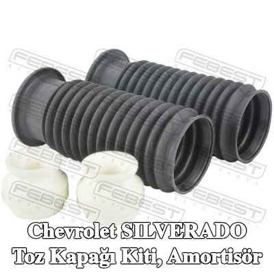 FEBEST Toz kapağı kiti, amortisör Ön Aks — Chevrolet Silverado
