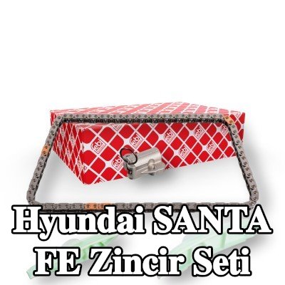 FEBI BILSTEIN Zincir gergisi içeren zamanlama zinciri kiti, kızak raylı — Hyundai Santa Fe