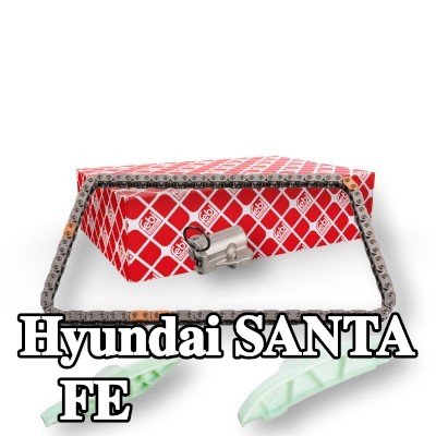 FEBI BILSTEIN طقم سلسلة التوقيت مع شداد السلسلة, مع سكك انزلاقية — Hyundai Santa Fe