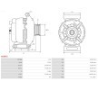 AS-PL Alternatör 155A — Chevrolet Equinox (5)