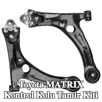 RIDEX Kontrol kolu tamir kiti Ön Aks, Sol, Alt, Sağ, bilyeli mafsal ile, lastik yatağı ile — Toyota Matrix