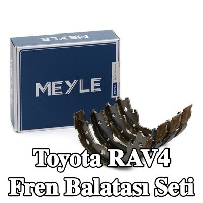 MEYLE ORIGINAL Kalite fren pabucu seti, Arka Aks, 172mm, yaylı — Toyota Rav4