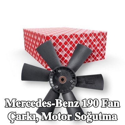 FEBI BILSTEIN Fan çarkı, motor soğutma — Mercedes-Benz 190
