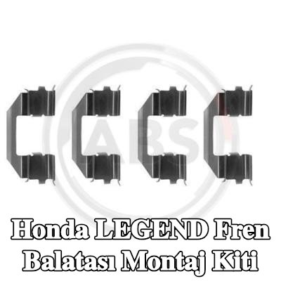 A.B.S. Fren balatası montaj kiti — 2012 Honda Legend