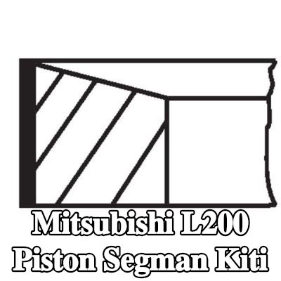 MAHLE Piston Segman Kiti — Mitsubishi L200