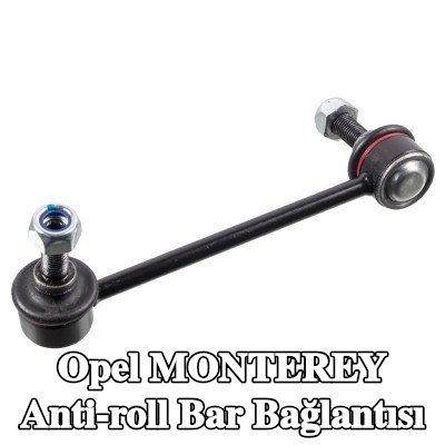 FEBI BILSTEIN Stabilizatör kolu OE Turbo YENİ, Ön Aks Sağ, 150mm — Opel Monterey