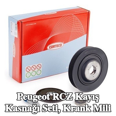 CORTECO Kayış Kasnağı Seti, krank mili — Peugeot Rcz