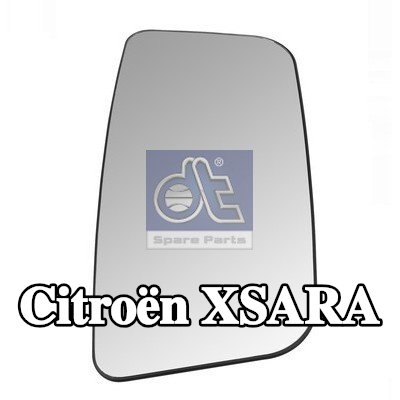 DT Spare Parts زجاج المرآة الجانبية لكلا الجانبين — 1997 Citroën Xsara