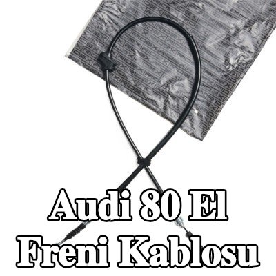 RIDEX El freni kablosu Sol, Arka, 1398/1185mm — 1990 Audi 80