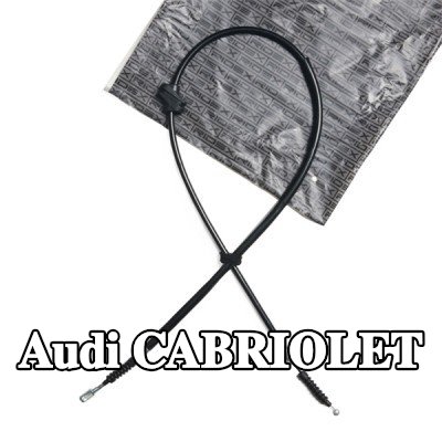 RIDEX كابل فرامل اليد - يسار, الخلفي, 1398/1185mm — Audi Cabriolet