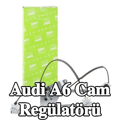 VALEO Sol ön cam regülatörü, Elektrikli, elektrik motoru olmadan — 2000 Audi A6
