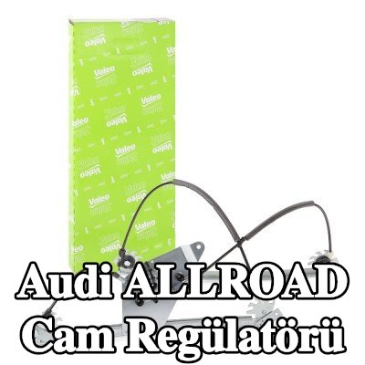 VALEO Sol ön cam regülatörü, Elektrikli, elektrik motoru olmadan — Audi Allroad