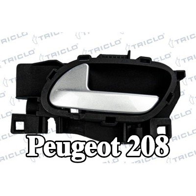 TRICLO مقبض الباب, الداخل الأيمن الأمامي, خلفي أيمن, داخلي — Peugeot 208