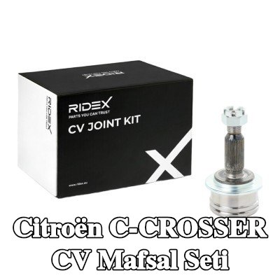 RIDEX Arka aks CV mafsal kiti, Tekerlek Tarafı — 2007 Citroën C-crosser