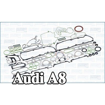 AJUSA مجموعة حشيات كاملة, محرك بدون حشية رأس الأسطوانة — Audi A8