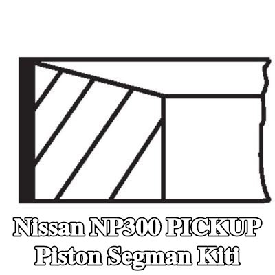 MAHLE Piston Segman Kiti — Nissan Np300 Pickup