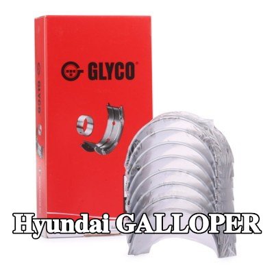 GLYCO محامل الطرف الكبير من سبائك الألومنيوم على قاعدة فولاذية — Hyundai Galloper