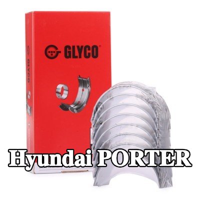 GLYCO محامل الطرف الكبير من سبائك الألومنيوم على قاعدة فولاذية — Hyundai Porter