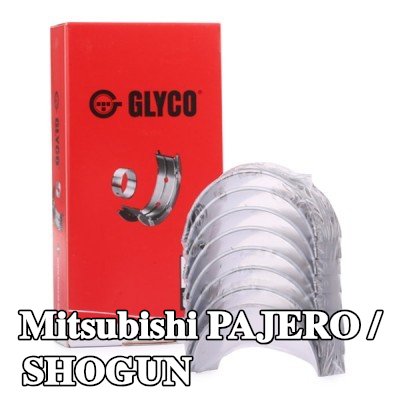 GLYCO محامل الطرف الكبير من سبائك الألومنيوم على قاعدة فولاذية — Mitsubishi Pajero / Shogun