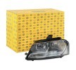 HELLA Far Sol, H7/H7, PS19W, PSY24W, W5W, ampullü, far seviyeleme motorlu, Gösterge Rengi: şeffaf — 2011 Audi A3 (1)