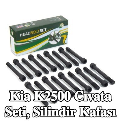 BGA Cıvata Kiti, silindir kafası M12 — Kia K2500