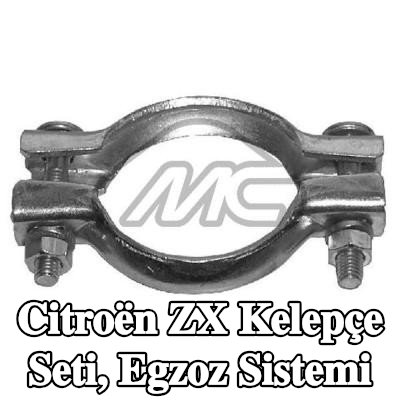 Metalcaucho Kelepçe Seti, egzoz sistemi — 1997 Citroën Zx