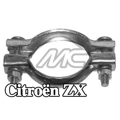 Metalcaucho مجموعة المشابك، نظام العادم — 1997 Citroën Zx