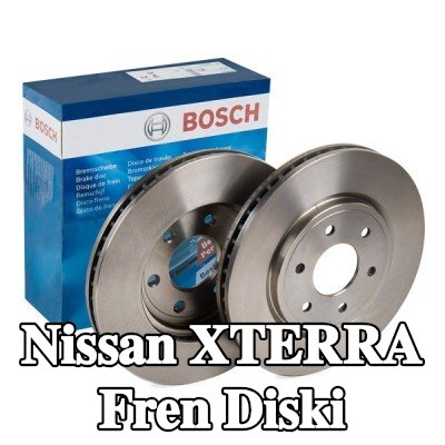 BOSCH Fren diski Dış Çap: 296mm, Havalandırmalı, Yağlanmış — Nissan Xterra