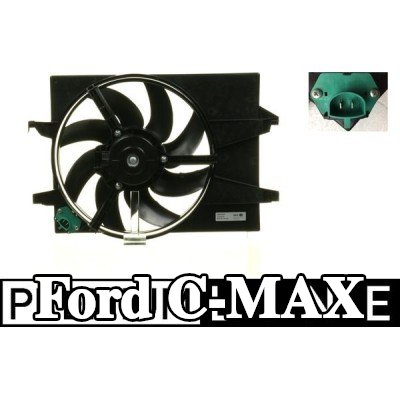 MAHLE مروحة, المبرد 360mm, مع غطاء مروحة المبرد — 2010 Ford C-max