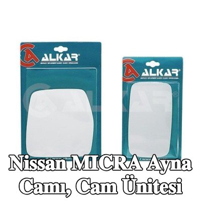 ALKAR Ayna camı, cam ünitesi — 2002 Nissan Micra