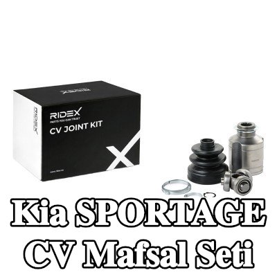 RIDEX CV mafsalı kiti Ön Aks, şanzıman tarafında — 2012 Kia Sportage