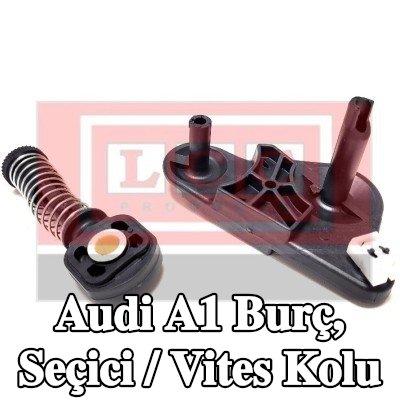 LCC Burç, seçici / vites kolu — 2012 Audi A1