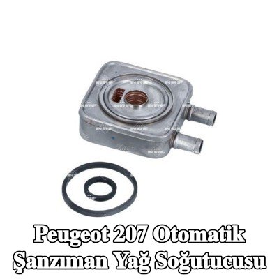 NRF Contalı/sızdırmazlık elemanlı otomatik şanzıman yağ soğutucusu — Peugeot 207