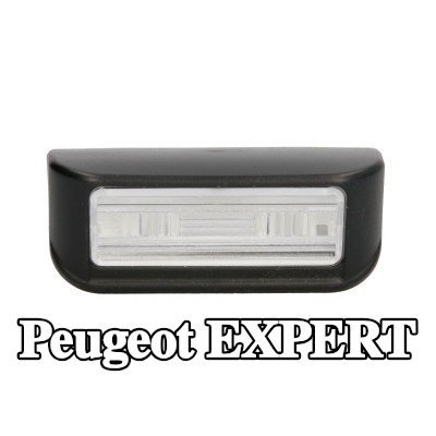 OLSA مصباح لوحة الأرقام الأيسر, يمين, مع حامل لمبة — 2000 Peugeot Expert
