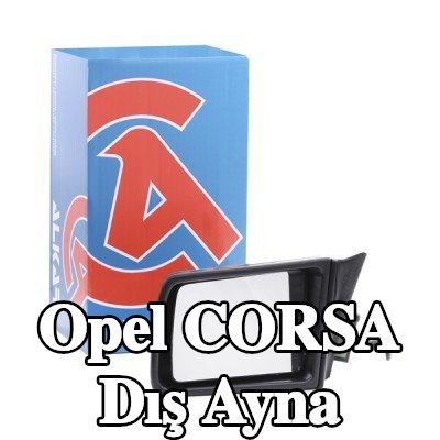 ALKAR Sol yan ayna — 1990 Opel Corsa