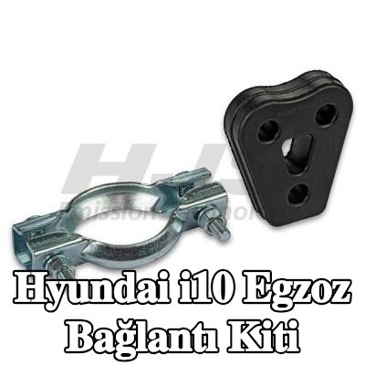 HJS Sıkıştırma parçalı egzoz bağlantı kiti — Hyundai i10