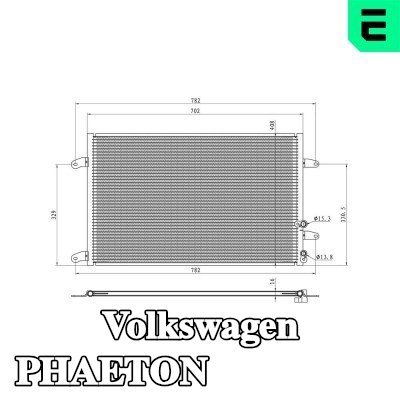ERA مكثف تكييف الهواء — Volkswagen Phaeton