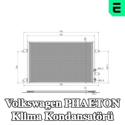 ERA Klima kondansatörü — Volkswagen Phaeton