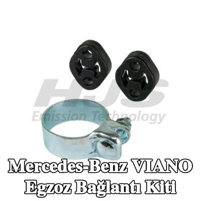 HJS Kelepçeli egzoz bağlantı kiti — Mercedes-Benz Viano