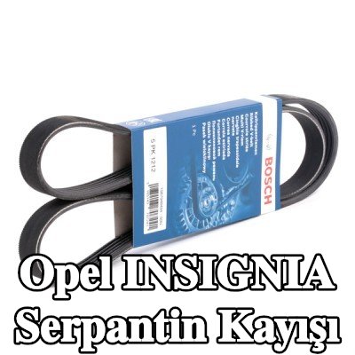 BOSCH Serpantin kayışı 1212mm, Number of ribs: 5 — Opel Insignia