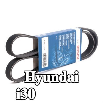 BOSCH حزام سيربنتين 1212mm, Number of ribs: 5 — Hyundai i30