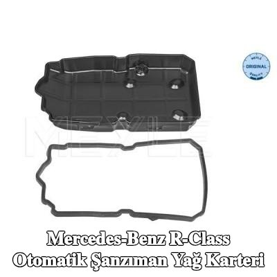 MEYLE Contalı/sızdırmazlık elemanlı otomatik şanzıman yağ karteri, yağ tahliye tapalı, mıknatıssız — Mercedes-Benz R-Class