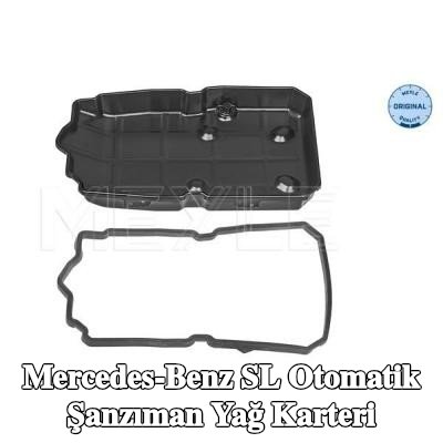 MEYLE Contalı/sızdırmazlık elemanlı otomatik şanzıman yağ karteri, yağ tahliye tapalı, mıknatıssız — 2002 Mercedes-Benz Sl