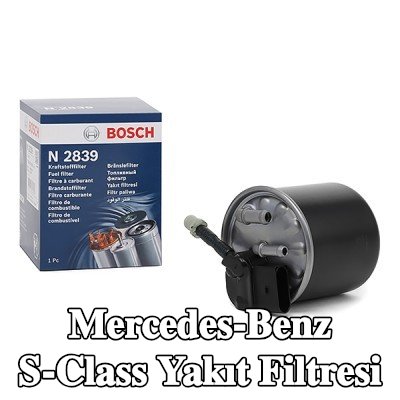 BOSCH Yakıt filtresi — 2016 Mercedes-Benz S-Class