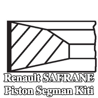 MAHLE Piston Segman Kiti — Renault Safrane