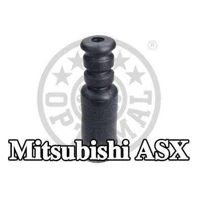 OPTIMAL مخمد مطاطي, نظام التعليق المحور الخلفي, مع غطاء/منفاخ حماية — Mitsubishi Asx
