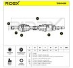 RIDEX Tahrik mili Ön Aks Sağ, 951mm — Nissan X-trail (6)