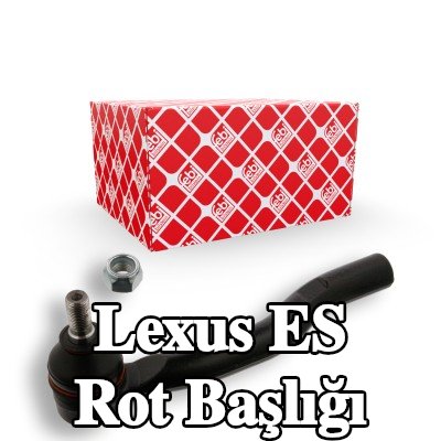 FEBI BILSTEIN Rot başı OE Turbo YENİ, Sol Ön Aks, 192mm, somunlu — 2012 Lexus Es