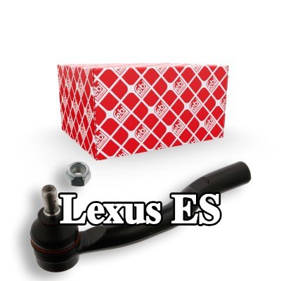 FEBI BILSTEIN طرف قضيب التوجيه OE Turbo جديد, المحور الأمامي الأيسر, 192mm, مع صمولة — 2012 Lexus Es